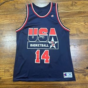 Alonzo Mourning Team USA Champion Jersey